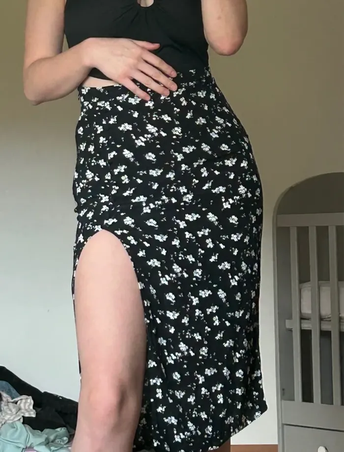 Jupe avec fente