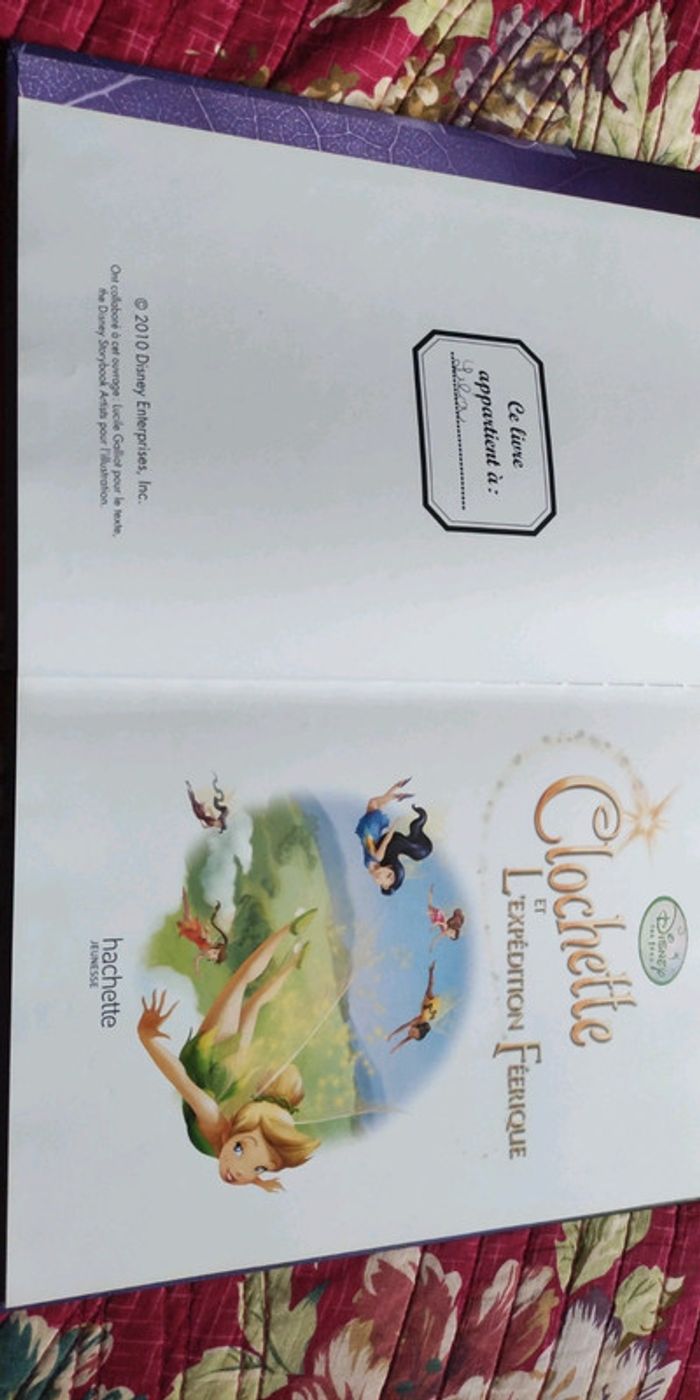 Livre "clochette et l'expédition féérique" - photo numéro 3