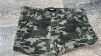 Short en jeans militaire Jennyfer
