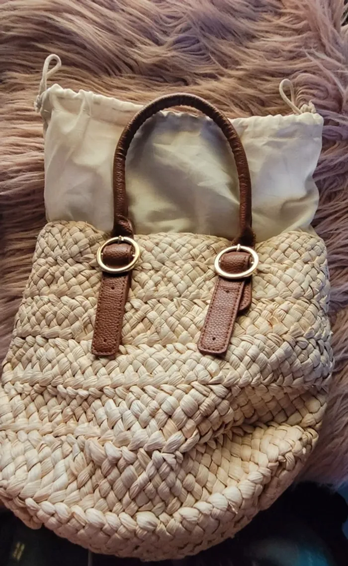 Petit sac en osier - photo numéro 2