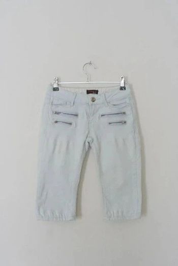Bermuda jeans bleached taille 36