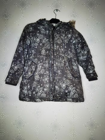 D4205 - blouson doublé polaire fille 6 ans