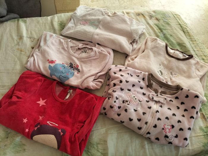 Lot de 5 pyjamas