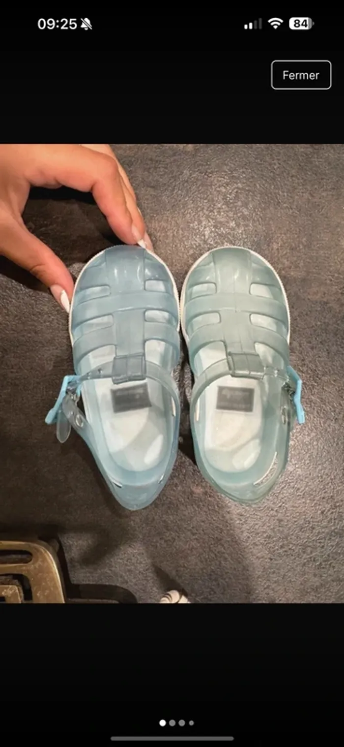 Chaussures d’eau garçon Igor – Taille 23 – Bleu ciel