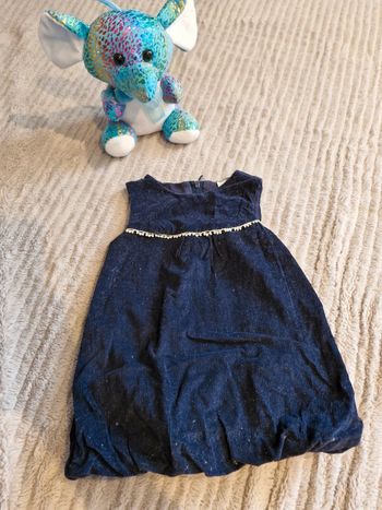Robe velours U Tout petit 3 mois
