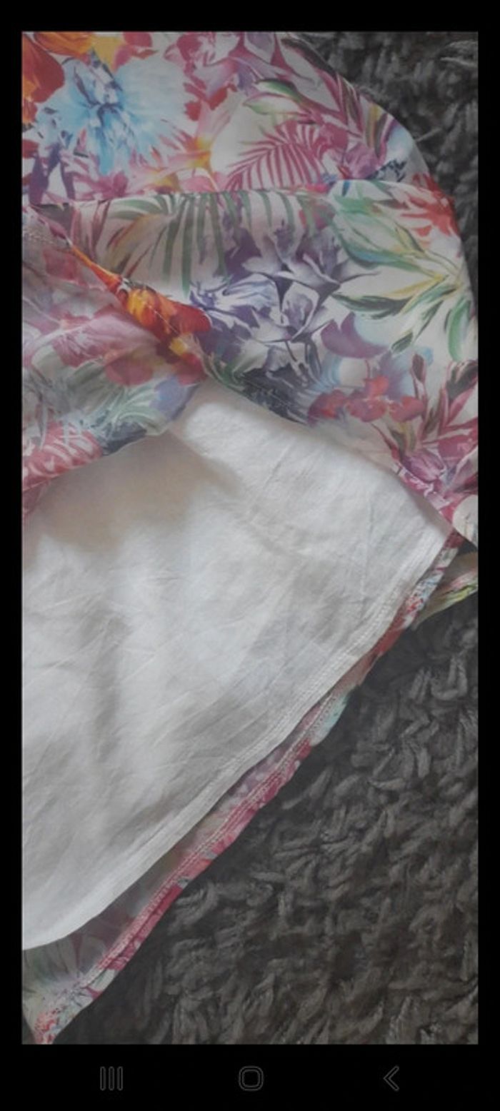 Robe fluide imprimé fleuri - photo numéro 6