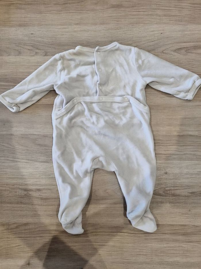 Pyjama/Dors-bien Kiabi 3 mois - "You Make Me Happy" Lapin Tres Bonne Etat - photo numéro 4