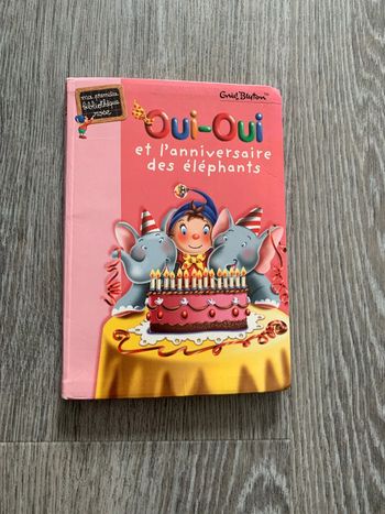 Oui oui et l’anniversaire des éléphants