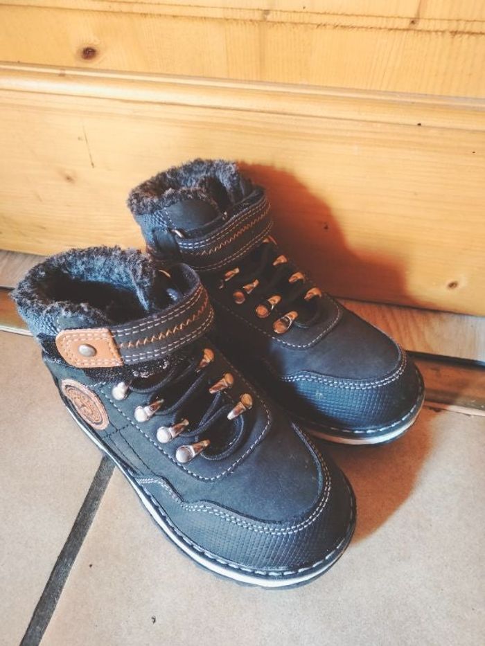 Chaussures montantes fourrées