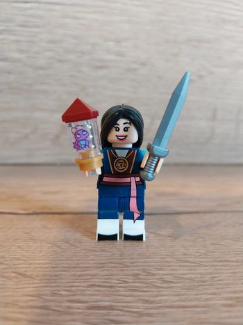 Figurine type lego Mulan Disney