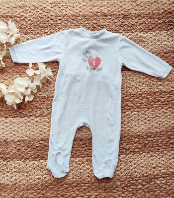 Pyjama fille velours 18 mois