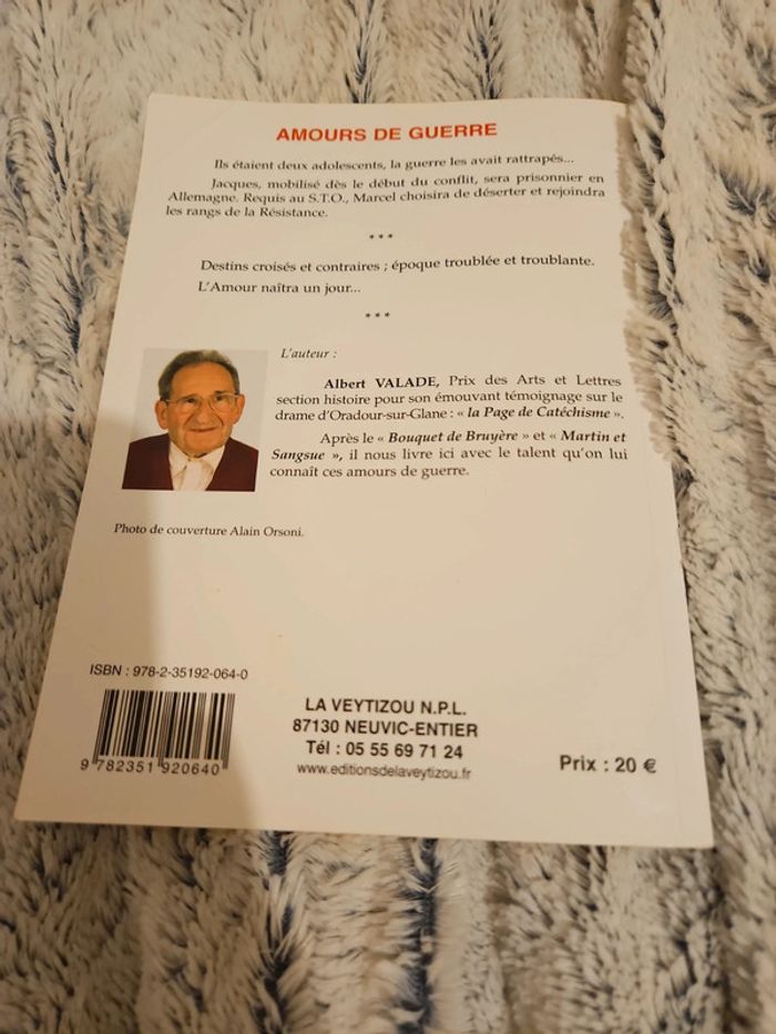 🎈Livre Amours de guerre - photo numéro 2