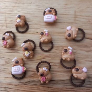 Élastiques à cheveux Capybara