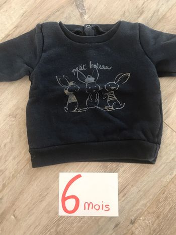 Pull 6 mois petit bateau