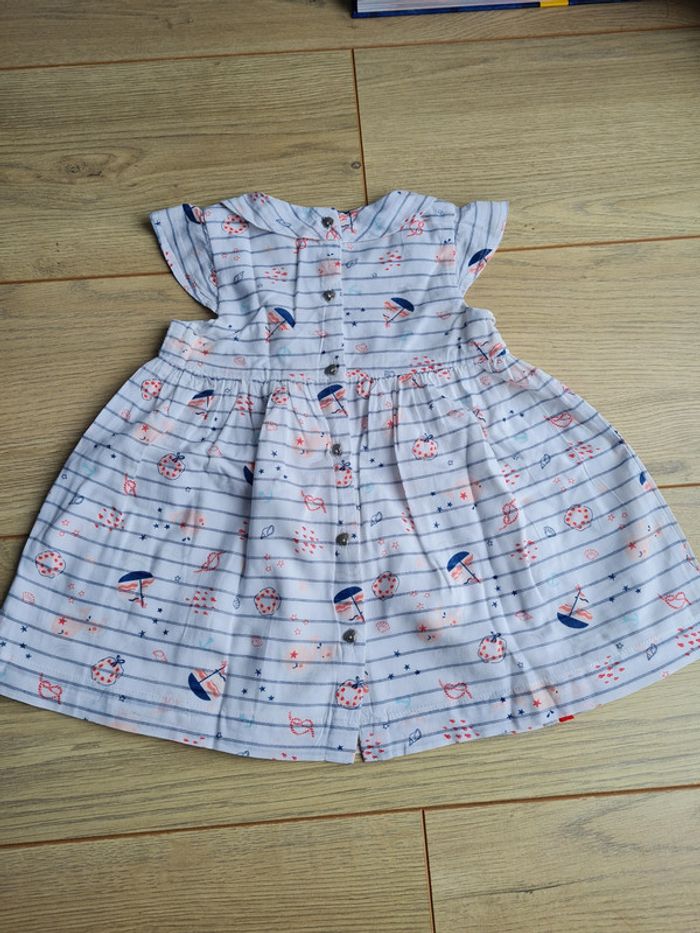 robe marine et bloomer Sergent Major 12 mois - photo numéro 3