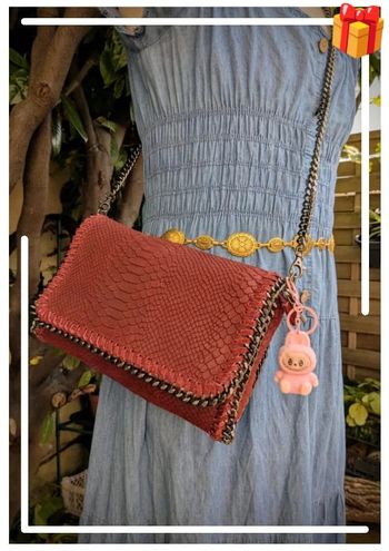 👜 Sac bordeaux en cuir véritable – Made in Italy 🇮🇹