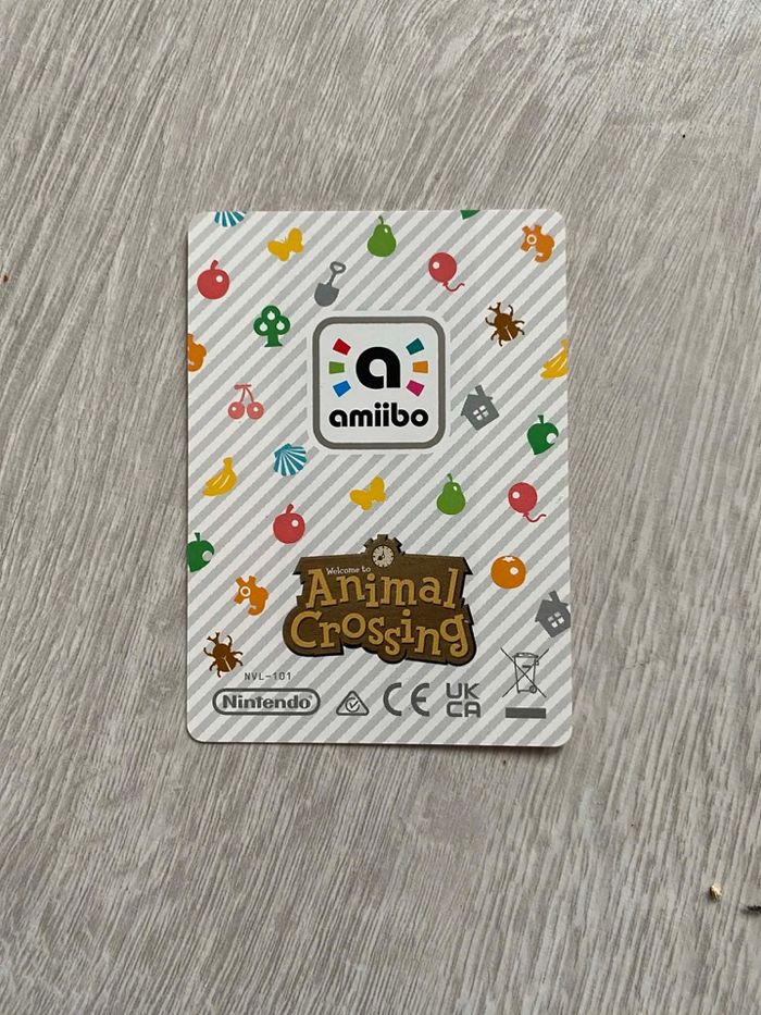 Carte Amiibo Animal Crossing Melba 341 - photo numéro 2