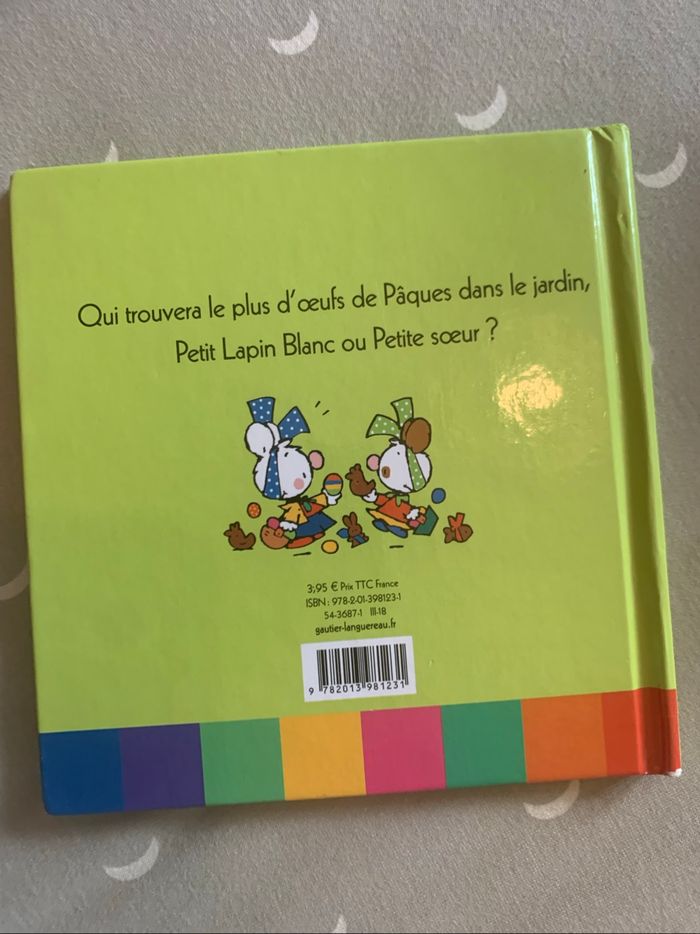Petit lapin blanc et les œufs de Pâques - photo numéro 2