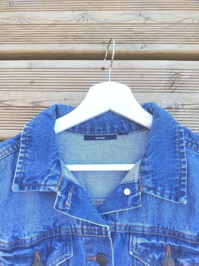 Veste en Jean Kiabi - Taille M/38 - Très Bon État - photo numéro 5