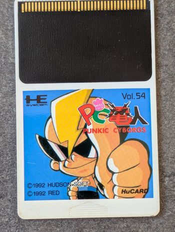 Jeu nec pour pc engine: PC-Denjin - Punkic Cyborg