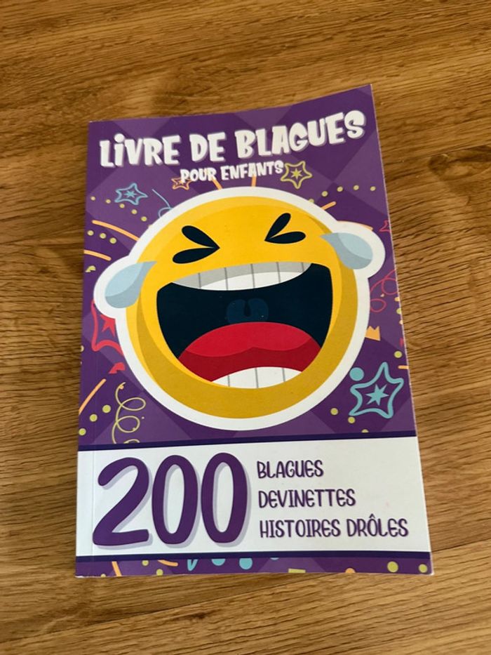 Livre enfant blagues devinettes