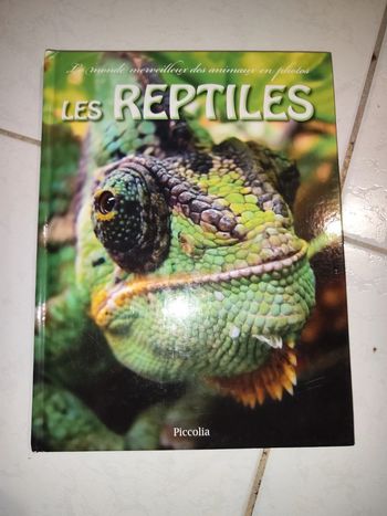 Livre sur les reptiles