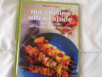 Livre ma cuisine ultra-rapide Blanche Vergne