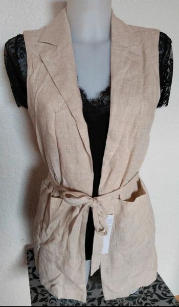 Jolie veste habillée femme en lin Kiabi taille XS 34