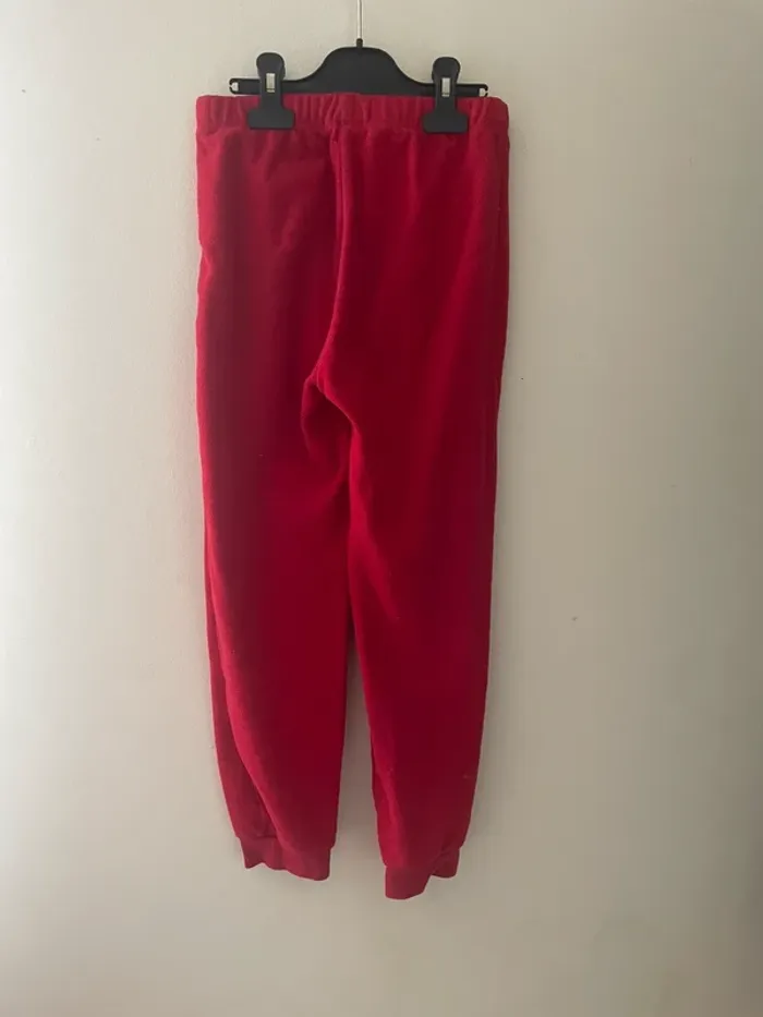 Pantalon de pyjama rouge de la marque NPO Junior - photo numéro 2