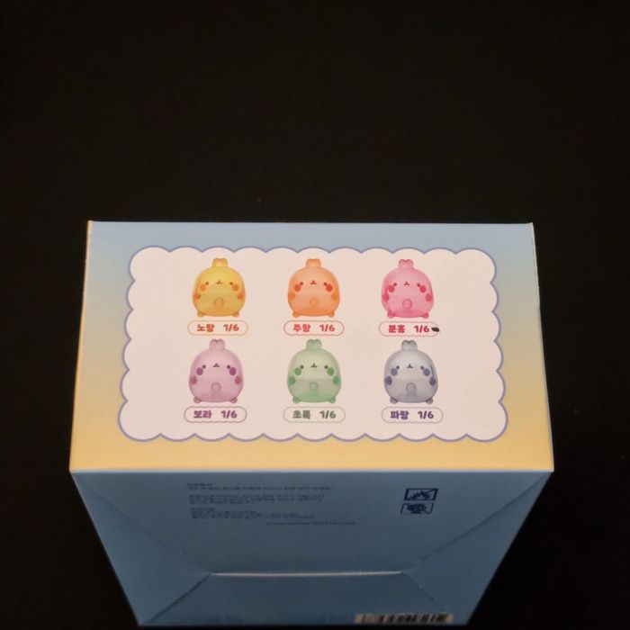 Molang Clear Edition – 6 Mystery Boxes | Lot 6 / Set 6 / Caja 6 / Conf. 6 / 6er Set / Caixa 6 - photo numéro 3