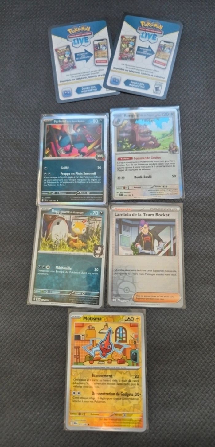 Pokemon pokeball reverse ev10 ev10.5 ev8.5 ex reverse ( pas etb display mini tin upc dracaufeu) - photo numéro 4