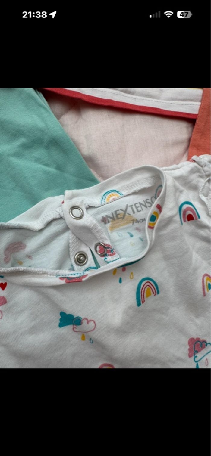 Lot 4 tee-shirts - photo numéro 3