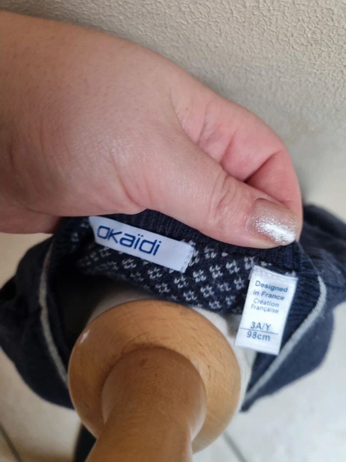 Pull fin col v - photo numéro 2