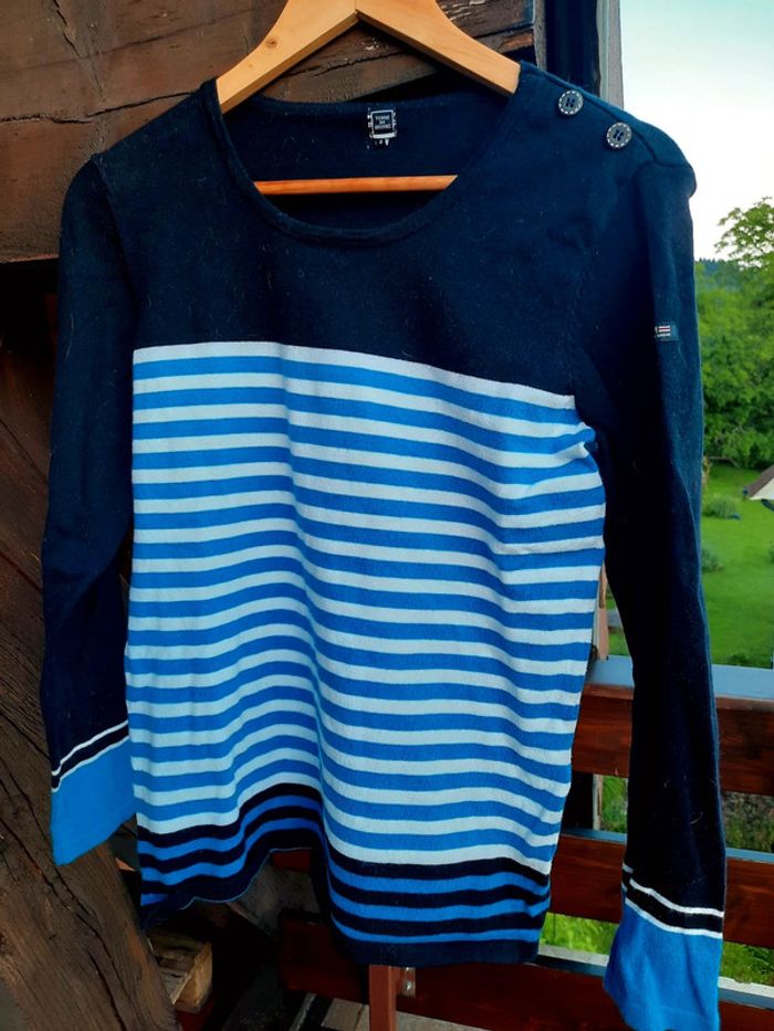 Pull terre de marins rayé - photo numéro 2
