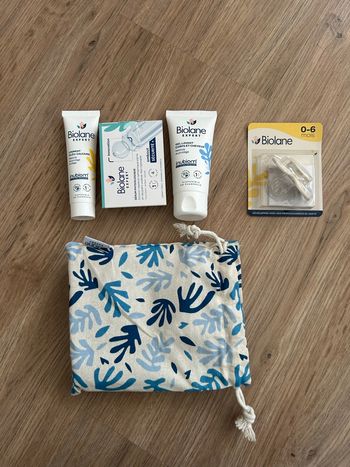 Lot soins bébé biolane 