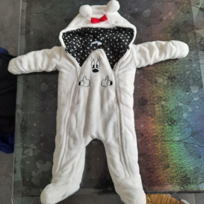 Combinaison pilote Minnie 6 mois - photo numéro 3