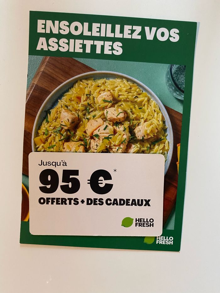 Carte Hello Fresh