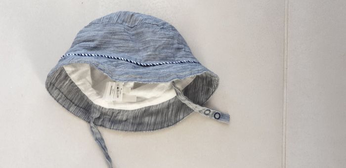 chapeau bob enfant gris 44cm 9/12 mois orchestra