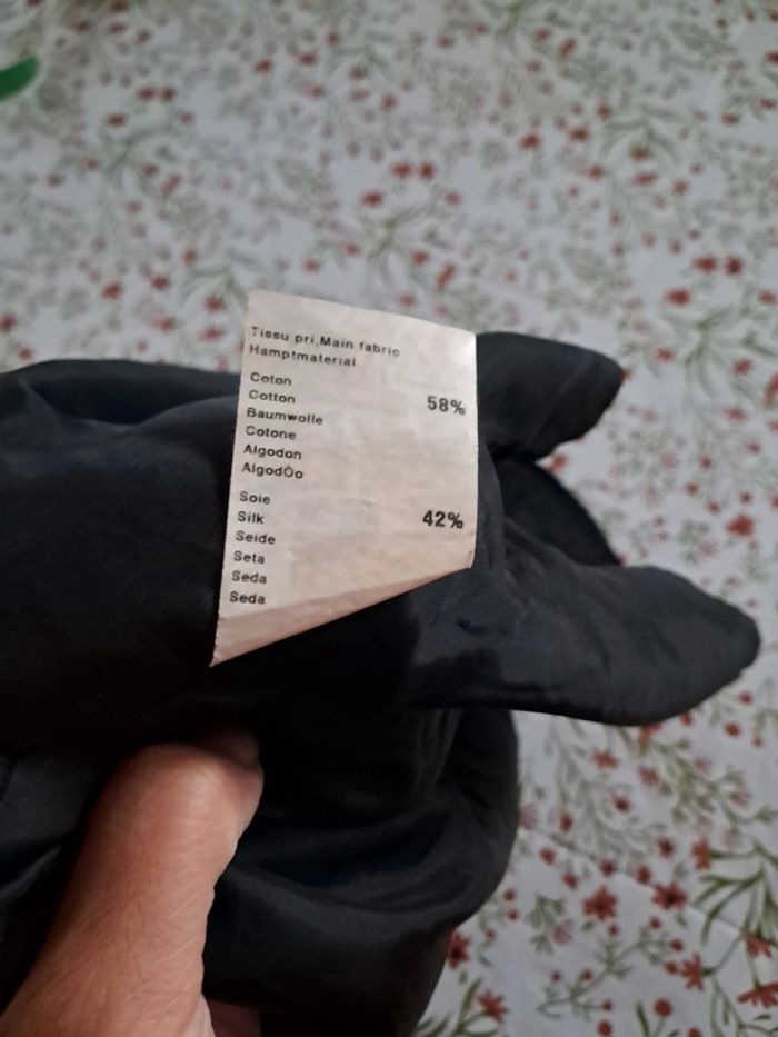 Jupe courte IKKS taille 38 mélange soie - photo numéro 9