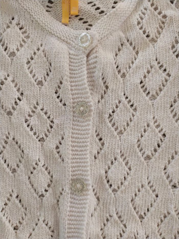 gilet blanc orchestra 10 ans - photo numéro 2