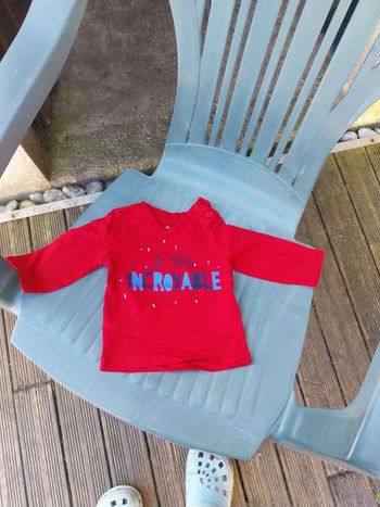 Maillot manches longues 3 mois