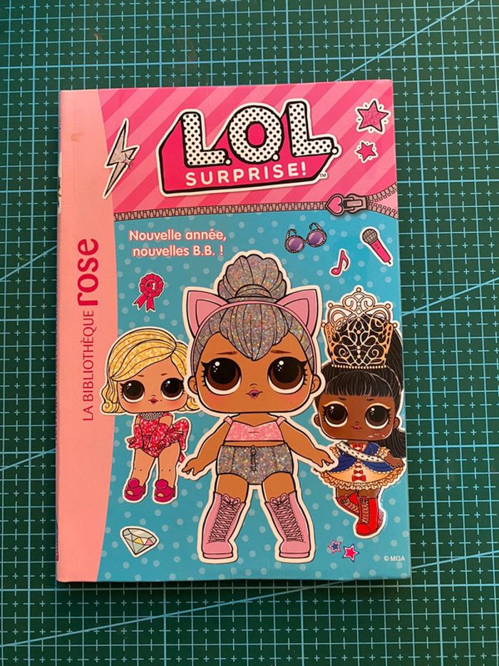 Livre enfant bibliothèque rose Poupées Lol surprise - Nouvelle Année nouvelles BB
