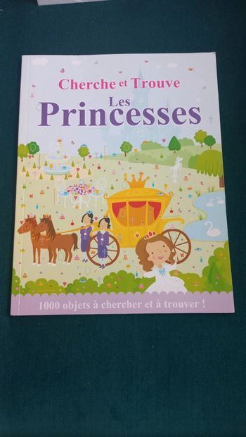 Cahier d'activités Cherche et trouve les princesses