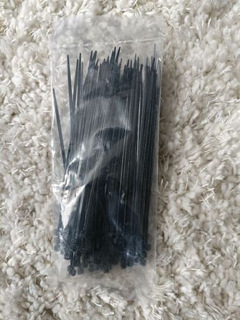 100 attaches câble en nylon