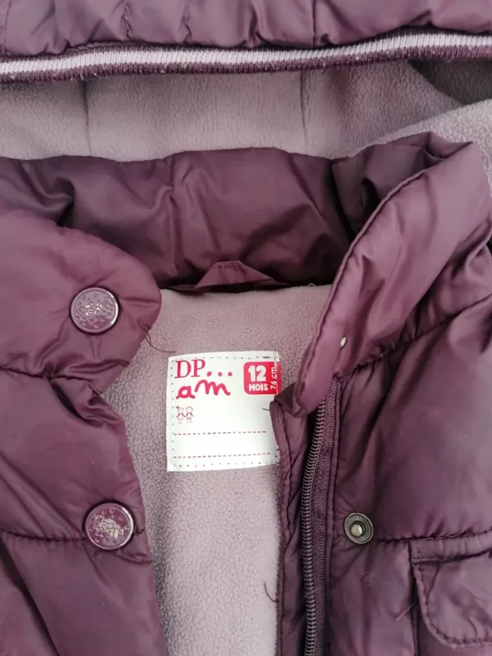 Manteau bébé fille hiver - photo numéro 2