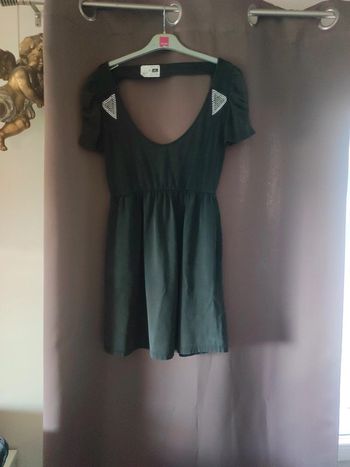 Robe neuve dos nu anthracite