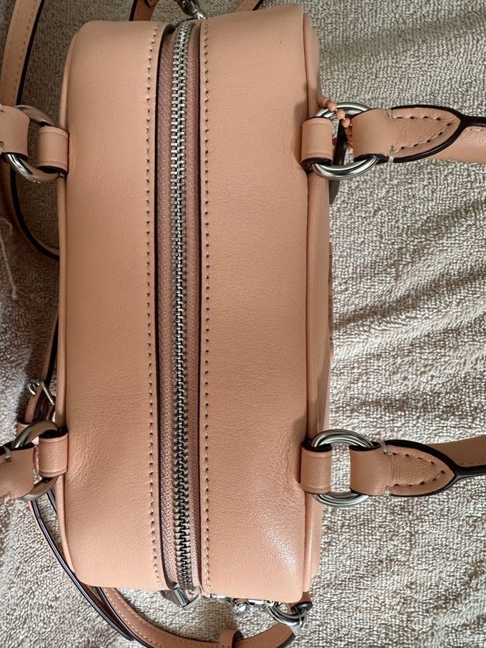 Sac Coach rose poudré neuf avec étiquette – sac à main cuir élégant - photo numéro 3