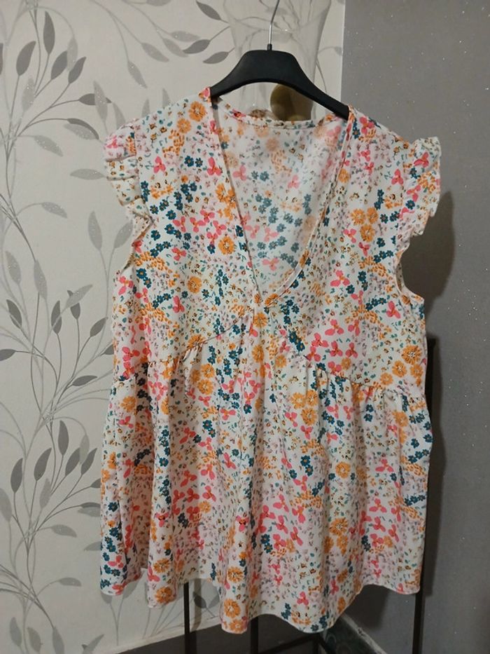 Blouse fleurie Shein taille M