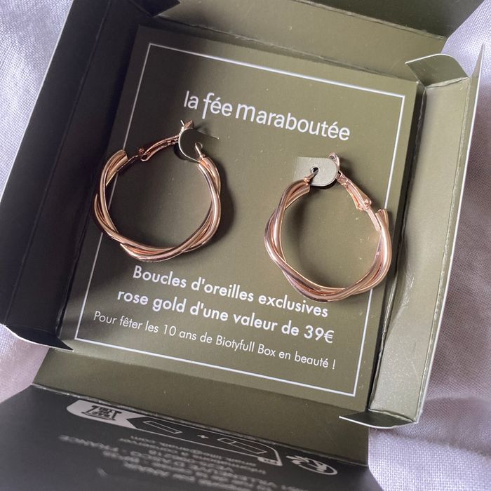 Boucles d’oreilles La Fée Maraboutée