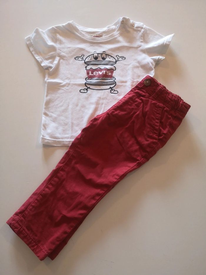 Ensemble levi's /bout chou 18 mois